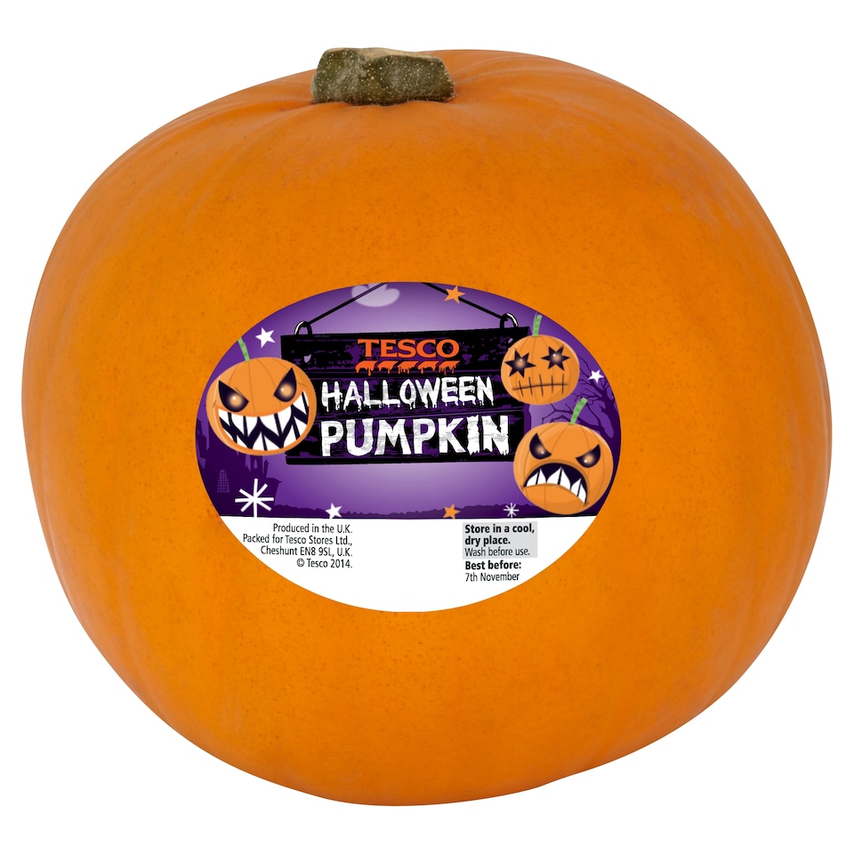 Tesco Pumpkin Each