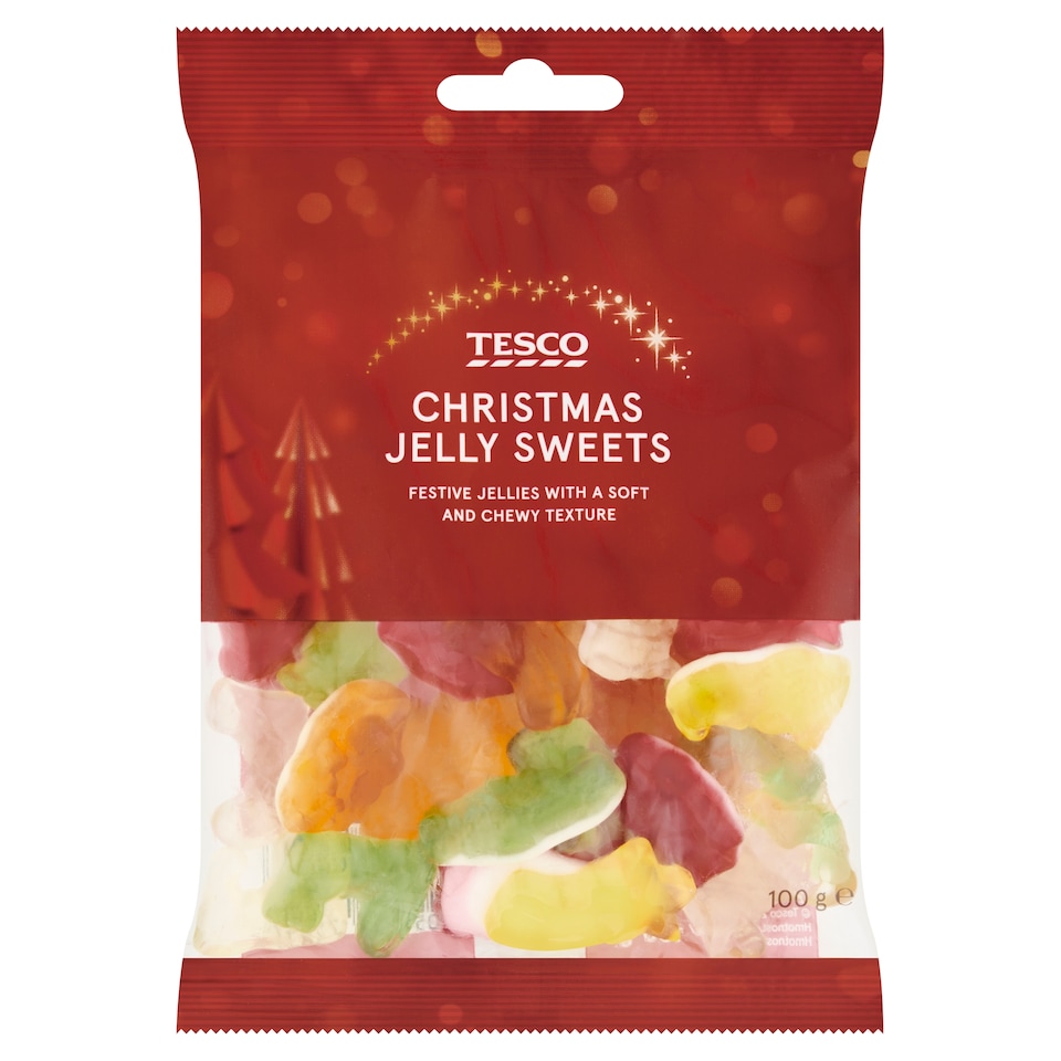 Tesco Želé cukríky s ovocnými príchuťami 100 g