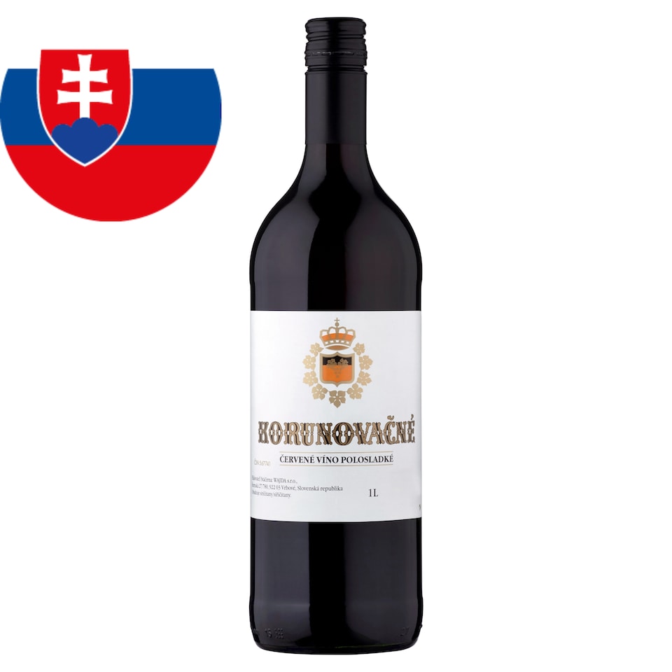Coronation Semi-Sweet Red Wine 1 L
