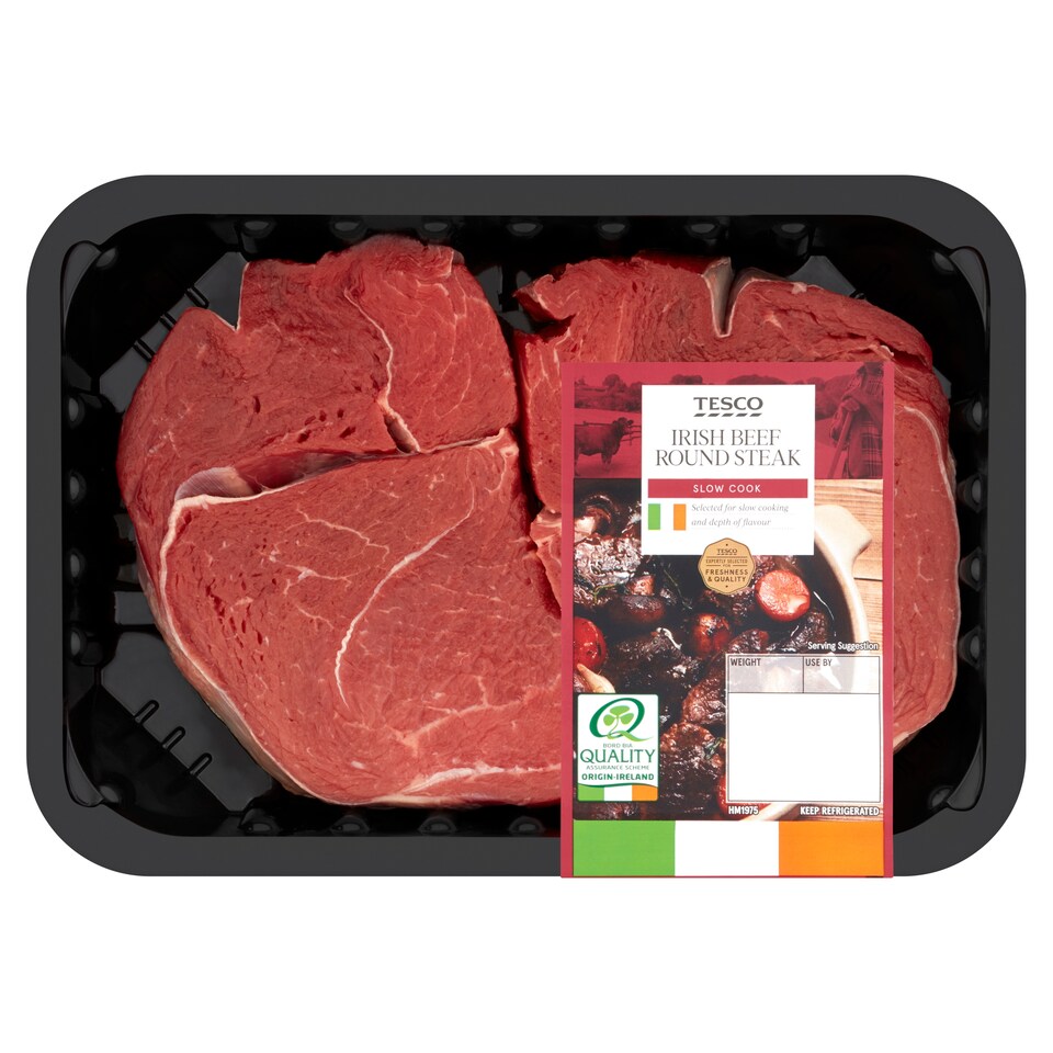 Tesco Round Steak 383G