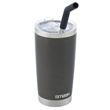  Smash Black Stainless Steel Smoothie & Coffee Tumbler 540ML