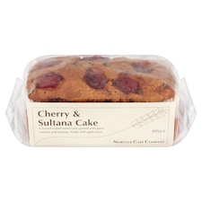 NORFOLK CAKE CO. CHERRY & SULTANA LOAF CAKE