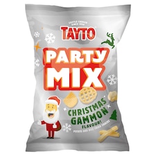 Tayto Party Mix Christmas Gammon Flavour Potato & Rice Fried Snacks 80g
