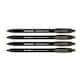 image 2 of Paper Mate ComfortMate Ultra Ballpoint Pens, Black, 4 Count