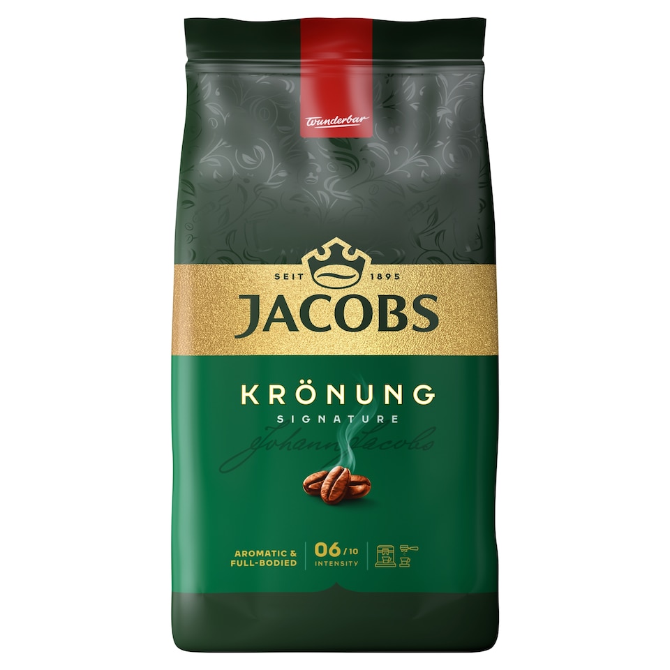 Jacobs Krönung Káva pražená zrnková 1000 g