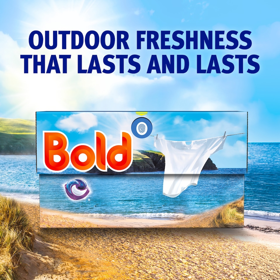 image 1 of Bold Washing Pods Seabreeze Stroll 33 washes 650.1g