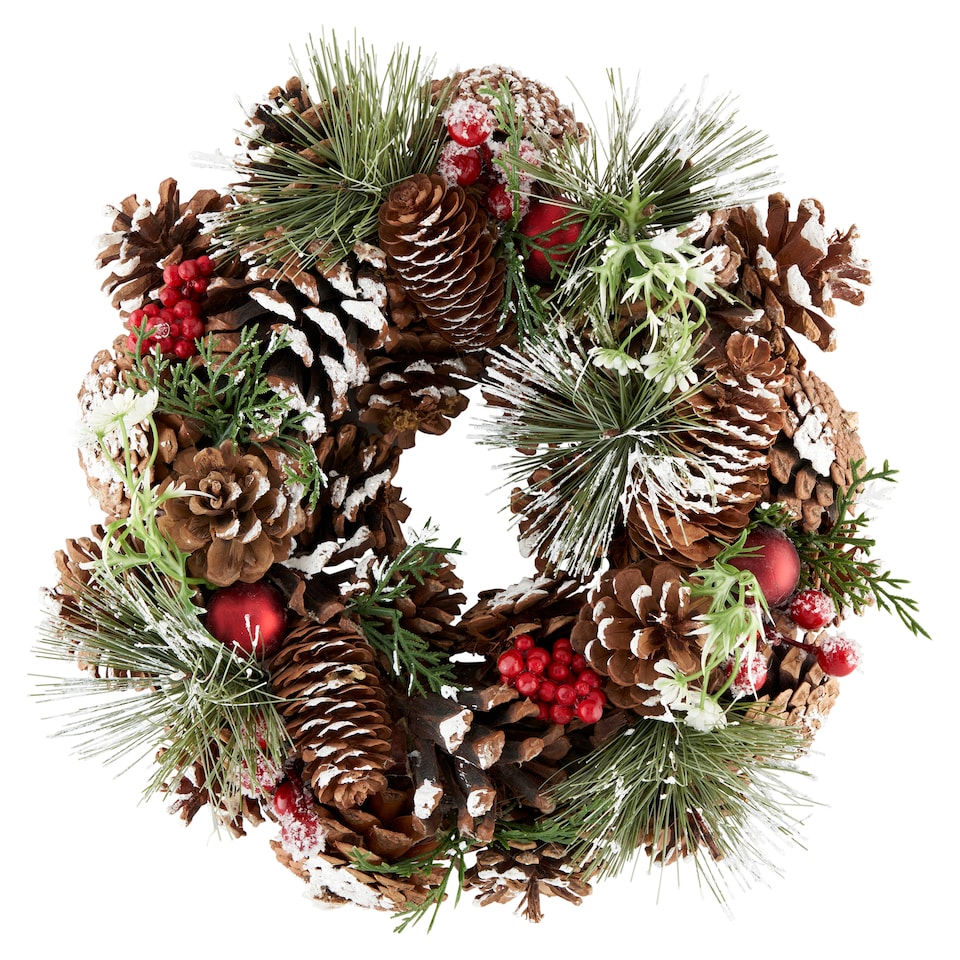 Hausmeister SM2477 Christmas Wreat 30 cm 