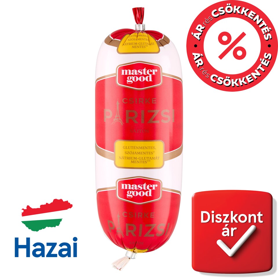 Master Good sajtos csirke párizsi 400 g  1. kép