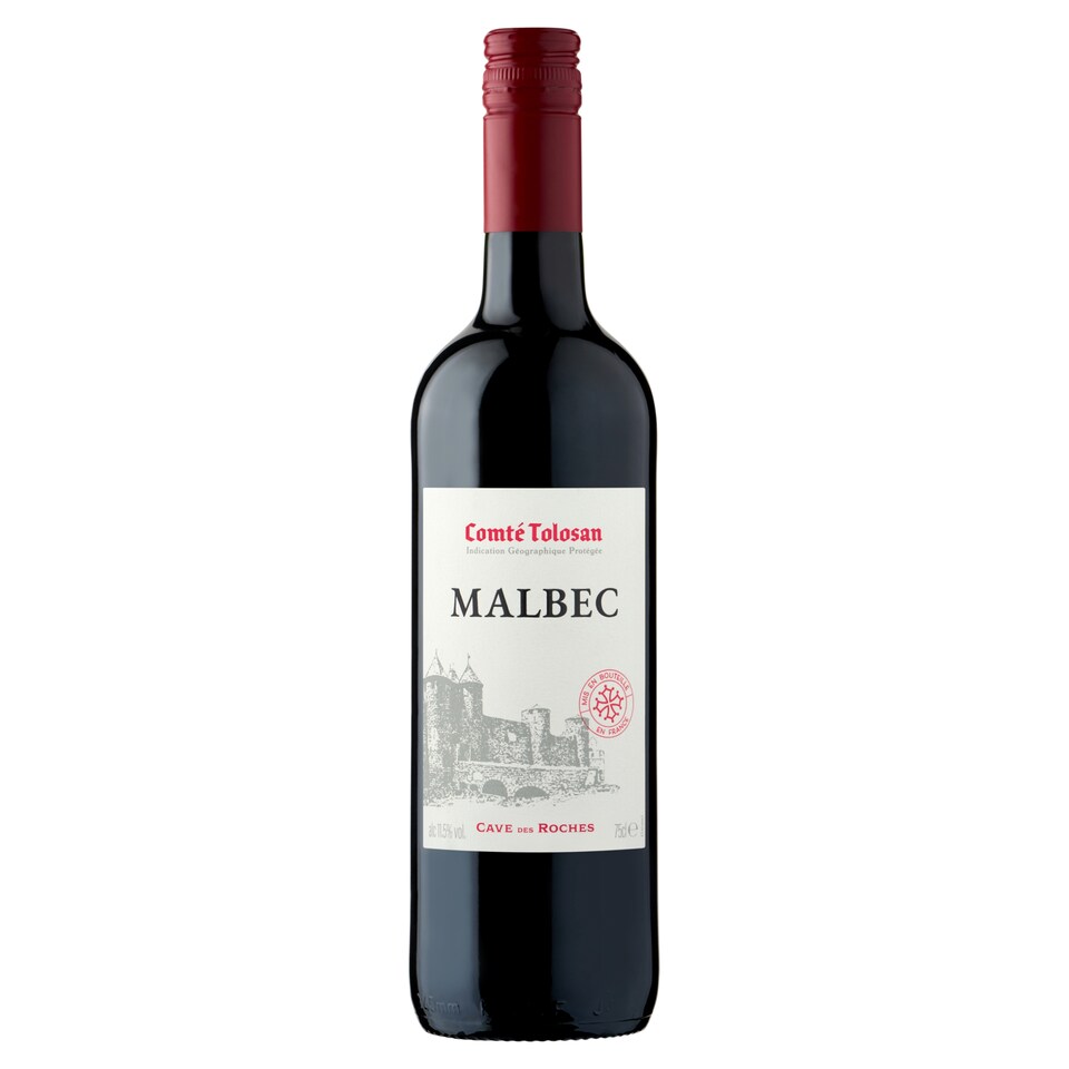 Obrázek 1 pro produkt Tesco Finest Malbec Comté Tolosan červené víno 750ml