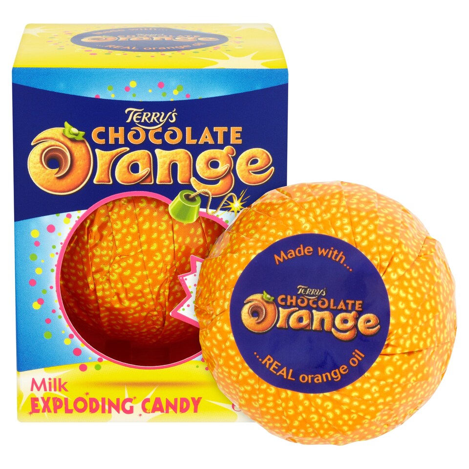 image 1 of Terry's Chocolate Orange Popping Ball 170G