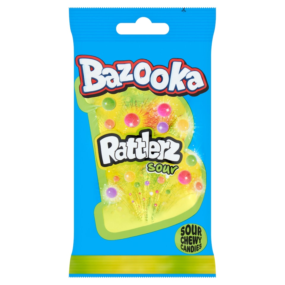Bazooka Rattlerz Sour 40G