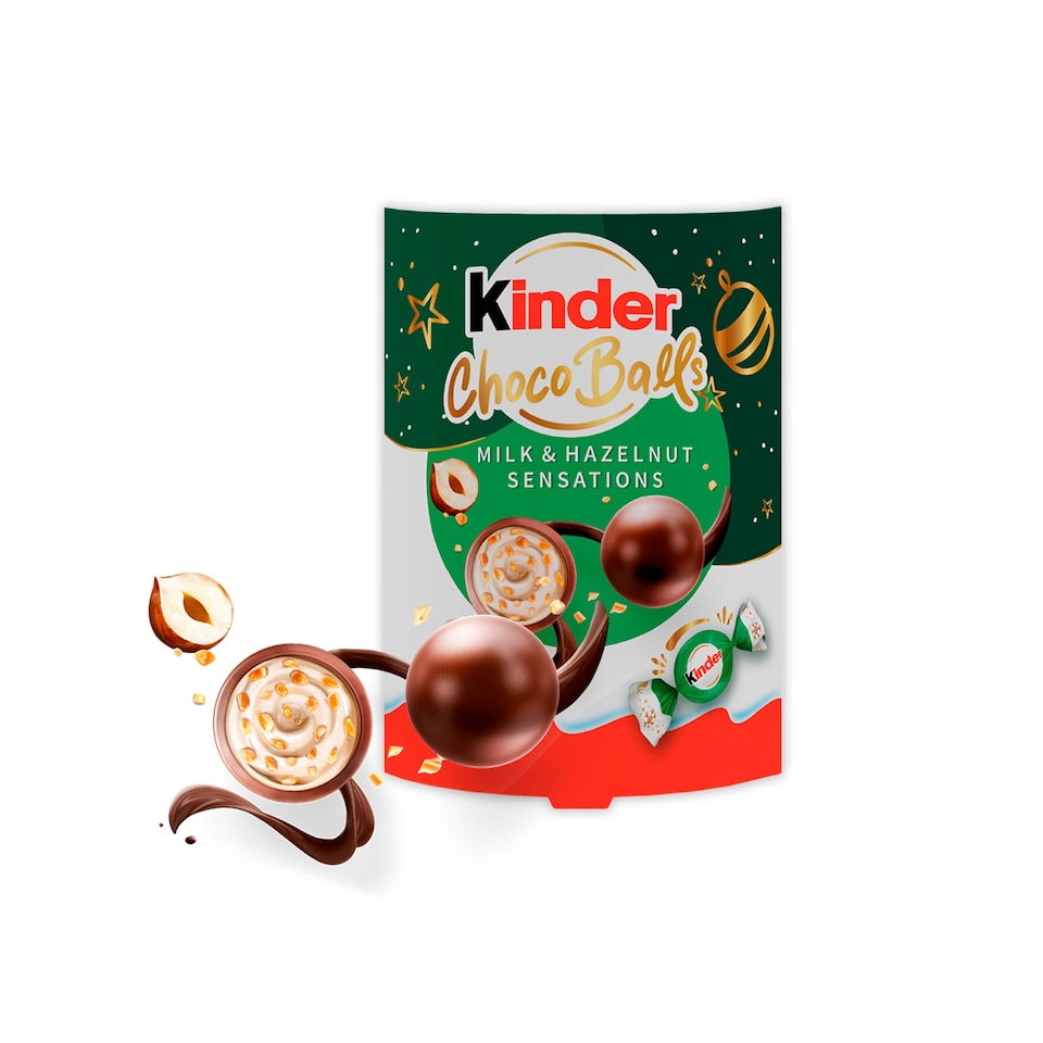 image 1 of Kinder Hazelnut Choco Balls 90g