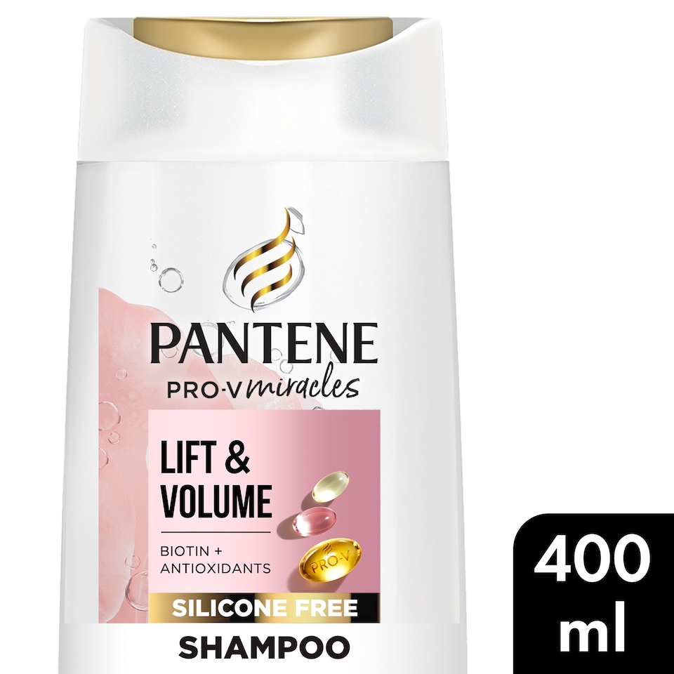 image 1 of Pantene Pro-V Miracle Lift 'N' Volume Shampoo 400Ml