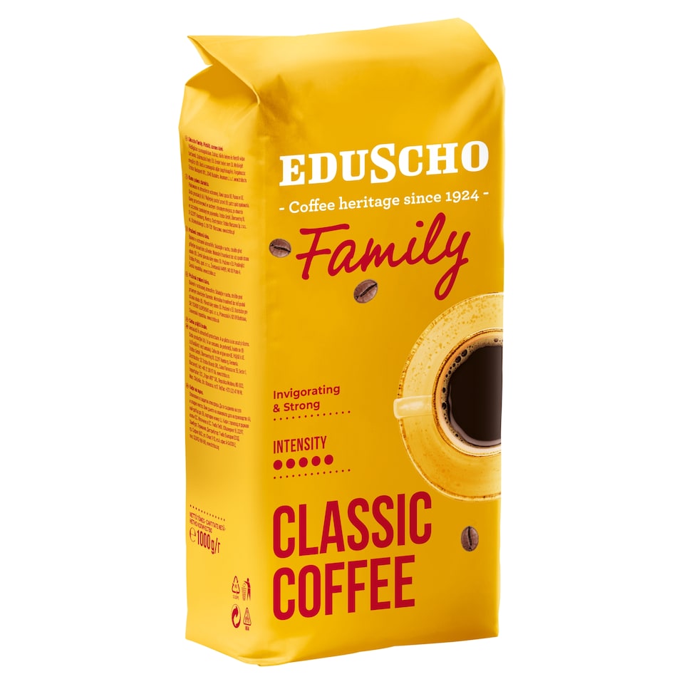 Eduscho Family szemes, pörkölt kávé 1000 g  1. kép