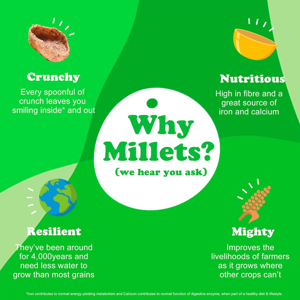 image 1 of Joyfull Millets Crunchy Muesli Honey & Nut 450g