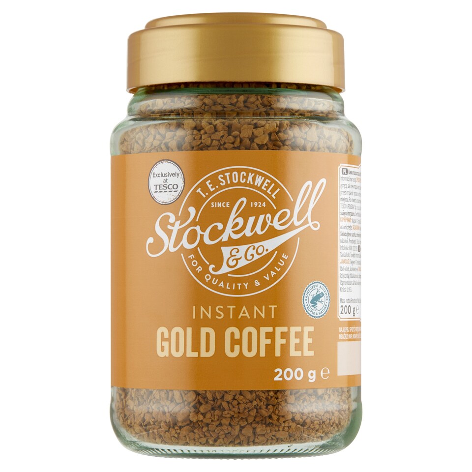 Stockwell & Co. fagyasztva szárított instant kávé 200 g