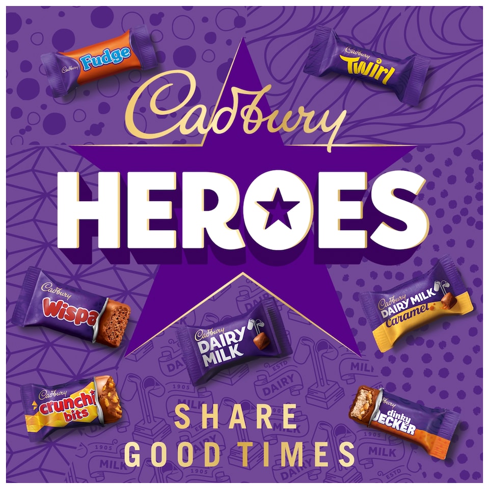 image 1 of CADBURY HEROES POUCH 270G