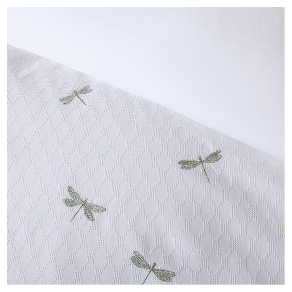 image 1 of Tesco Wwf Dragonfly Duvet Set Kingsize