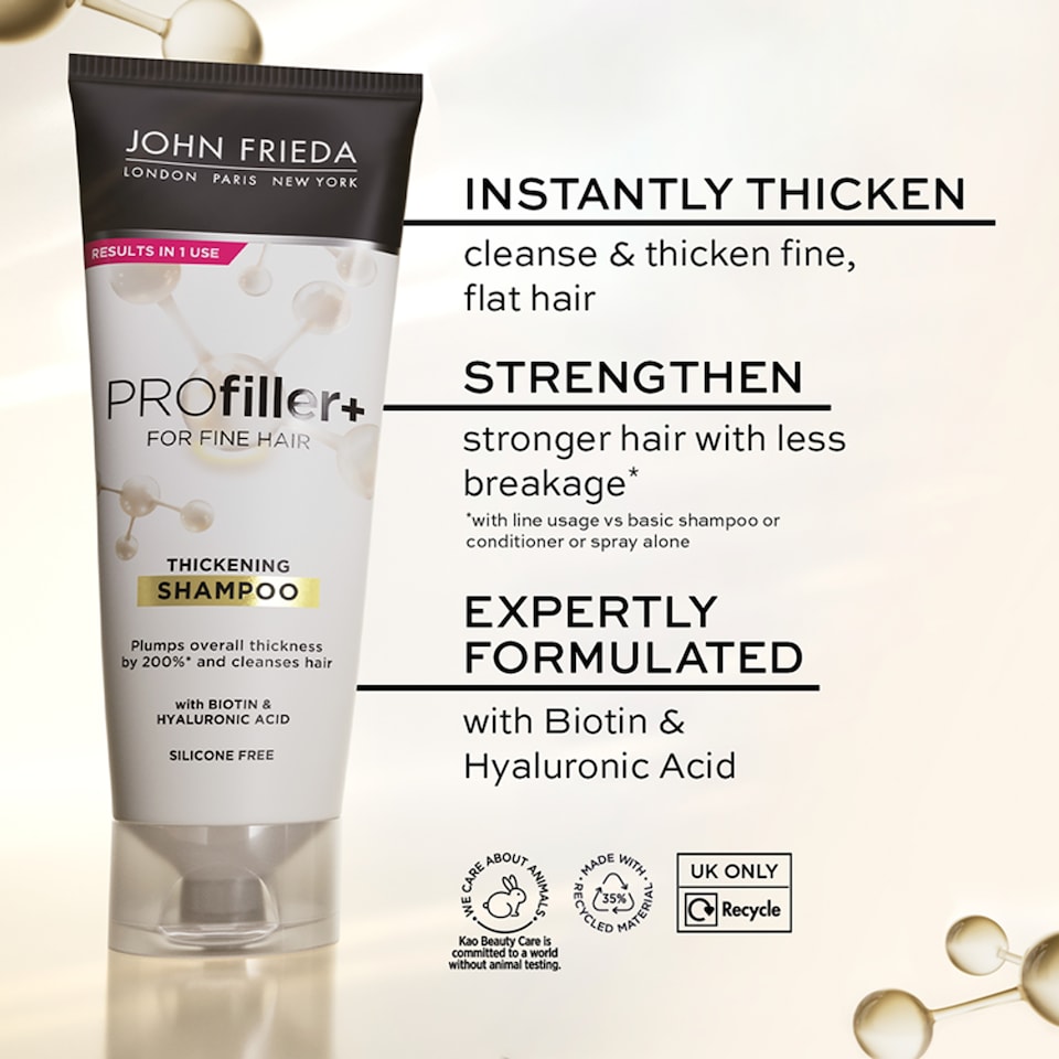 image 1 of John Frieda Profiller+ Thickening Shampoo 250Ml