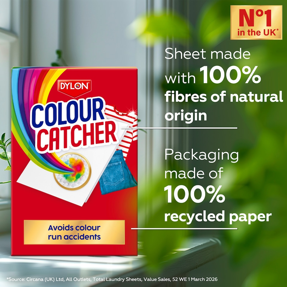 image 1 of Dylon Colour Catcher Colour Protection Sheets 40 Pack