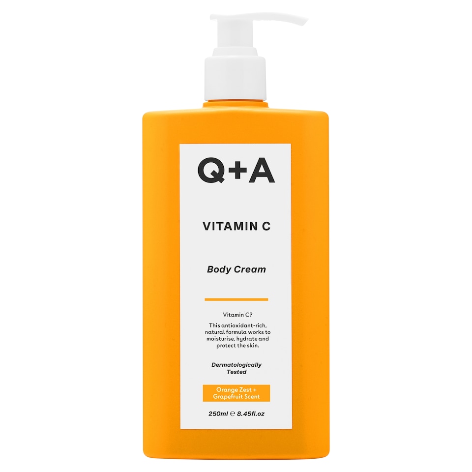 Q+A Vitamin C Body Cream 250ml