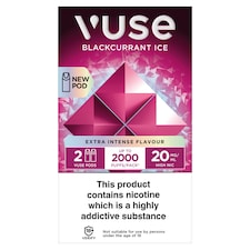 Vuse Blackcurrant Ice Pods 20mg/ml 2 Pack