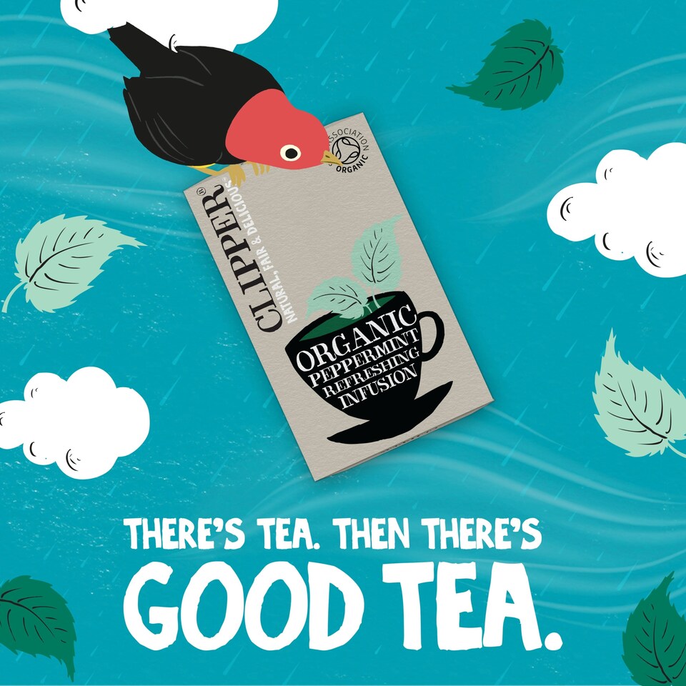 image 1 of Clipper Organic Peppermint Tea Bags 20S 30G