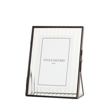 Style Sisters Glass/ Metal Photo Frame 4x6"