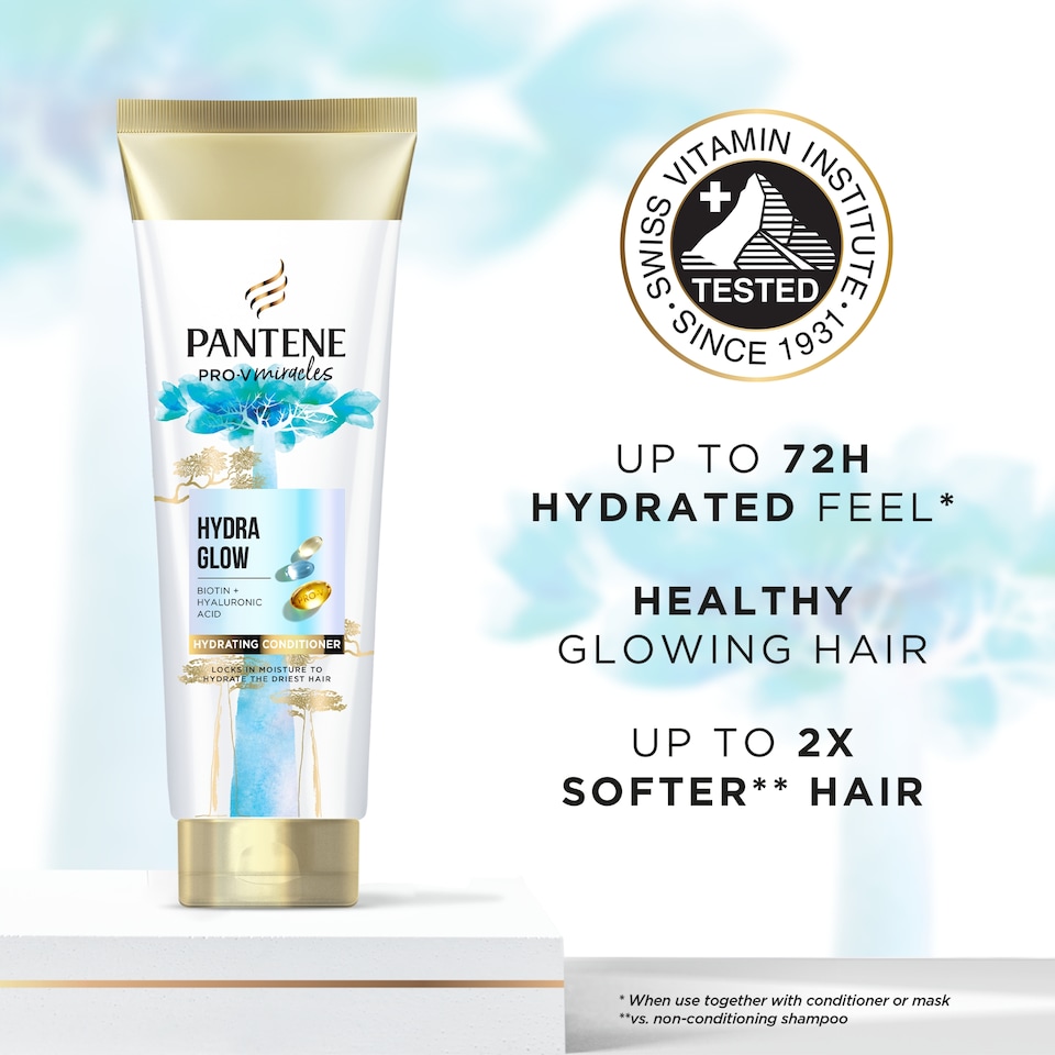 image 1 of Pantene Pro-V Hydrating Glow Quenching Hair Conditioner 275ml