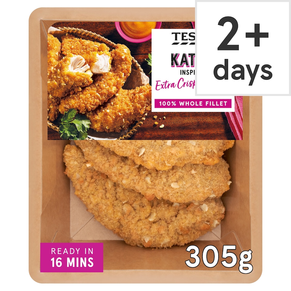 Tesco Katsu Inspired Extra Crispy Tenders 305g