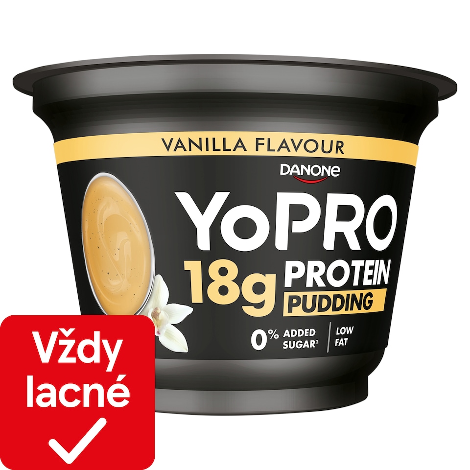 obrázok 1 z YoPRO Mliečny dezert s vanilkovou príchuťou 180 g