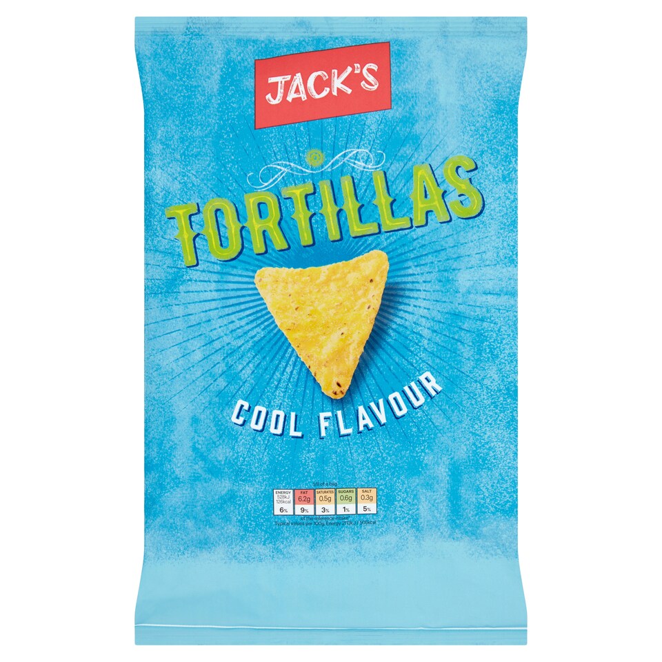Jack's Cool Tortilla Chips 200G (#)