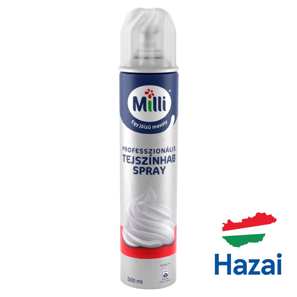 Milli Professional UHT Whipped Cream Spray 513 g