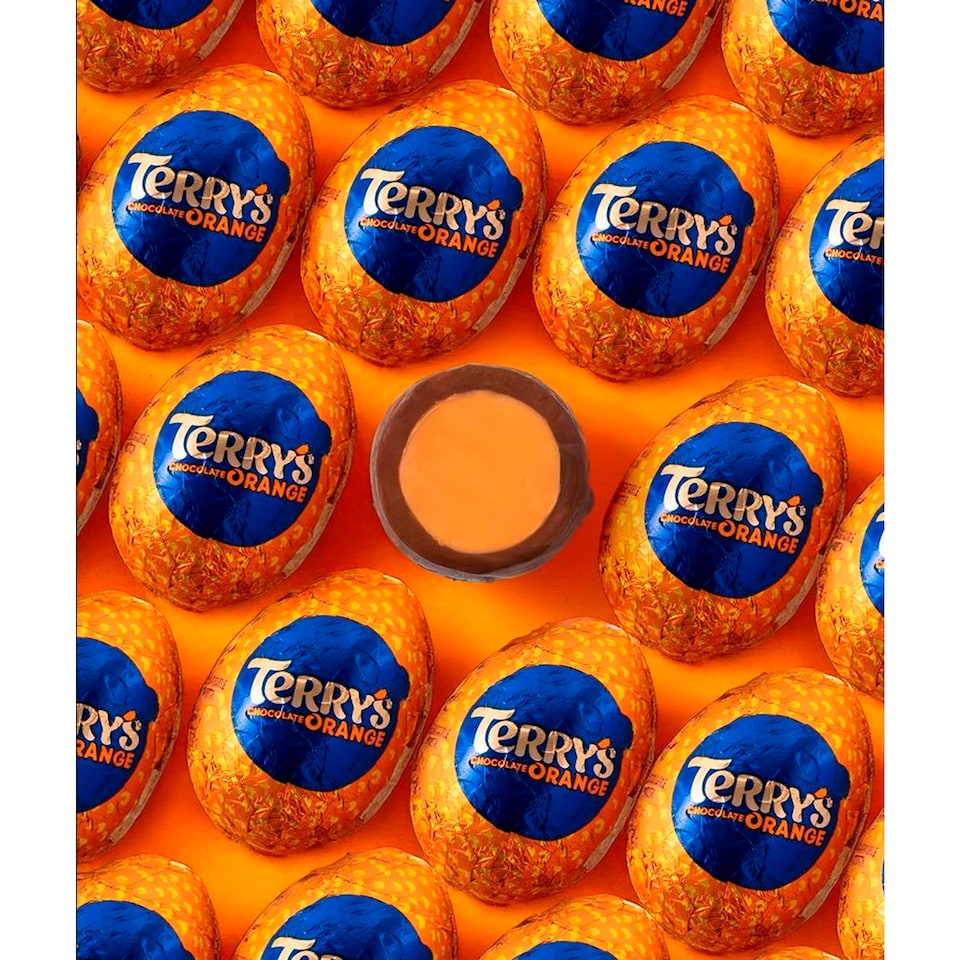 image 1 of TERRY'S Chocolate Orange Cream Filled Egg 5X34g