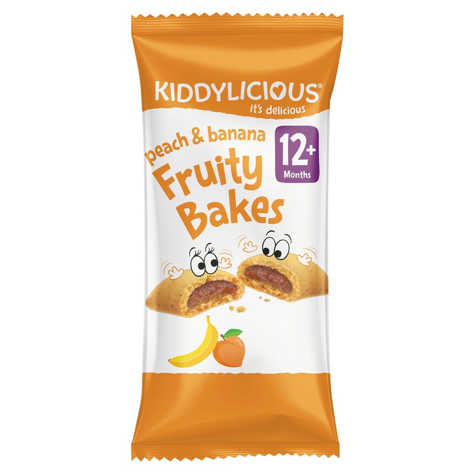 image 1 of Kiddylicious Koláčky s jablečno-broskvovo-banánovou náplní 6 x 22g (132g)