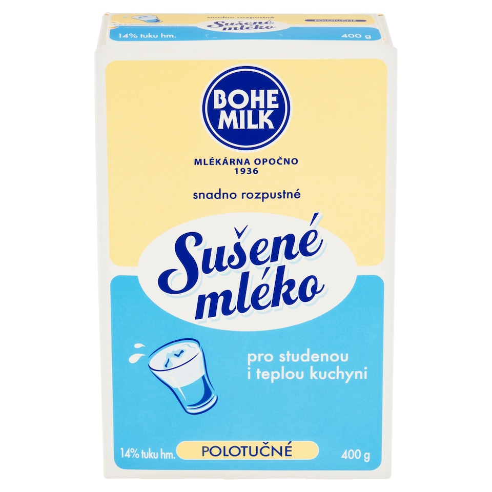 image 1 of Bohemilk Semi-Skimmed Milk Powder 400 g