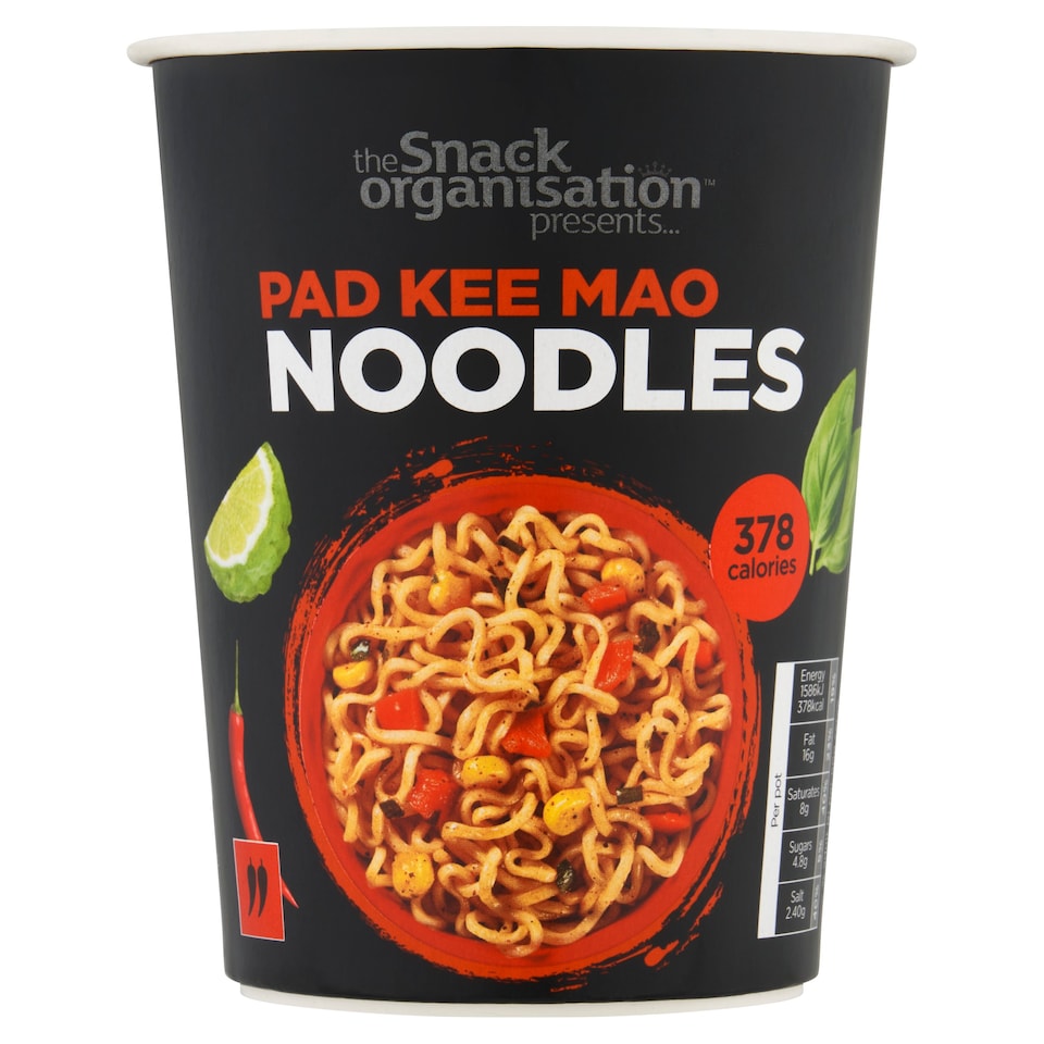 The Snack Organisation Pad Kee Mao Noodles 80g