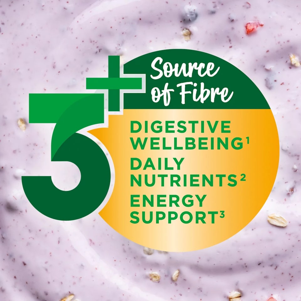 image 1 of Activia Fibre Red Berries & Cereals Gut Health Yoghurt 4x115g