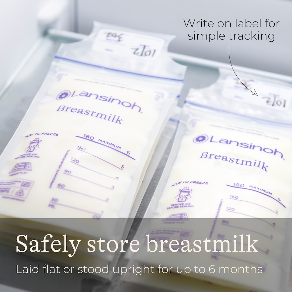 image 1 of Lansinoh Breastmilk Storage Bags 25 Pack