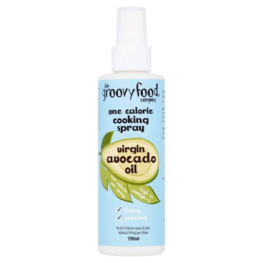 Groovy Food Virgin Avocado Oil Spray 190G Tesco Groceries