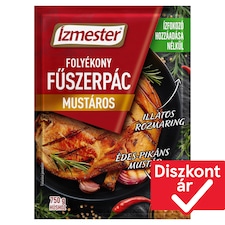 Ízmester Mustard Liquid Spice Marinade 80 ml