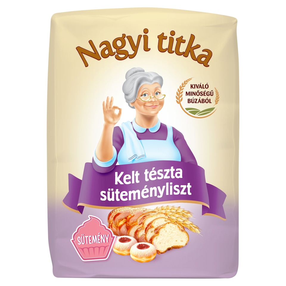 Nagyi titka kelt tészta süteményliszt 1 kg