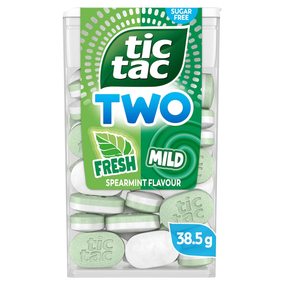 image 1 of Tic Tac Two Spearmint Fresh & Mild 38.5g