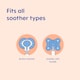 image 5 of Mam Clip It Soother Clip