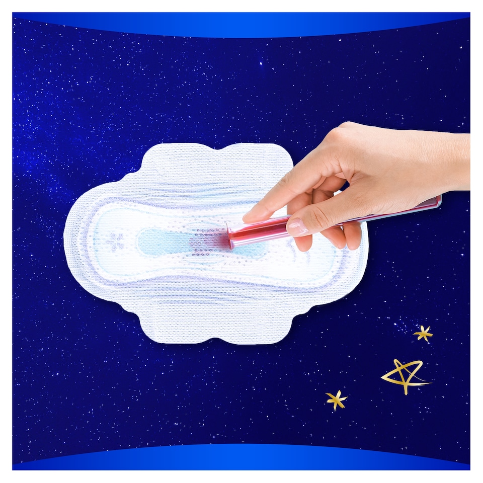 image 1 of Always Ultra Sanitary Towels Secure Night Extra (Size 5) Wings x 20 Pads