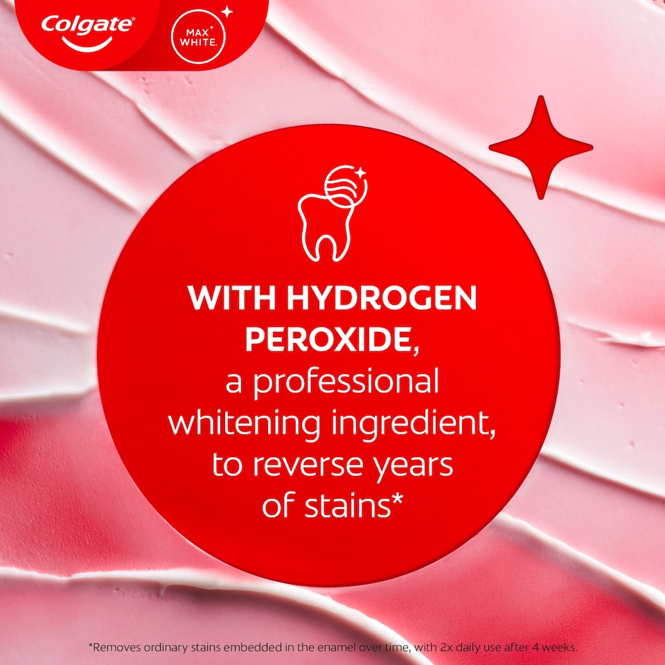 image 1 of Colgate Max White Clinical Purifying Power Whitening Toothpaste 75ml