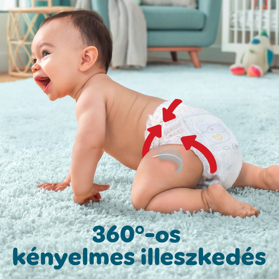 Pampers Premium Care Bugyipelenka, Méret: 3, 70 db, 6kg-11kg 1. kép