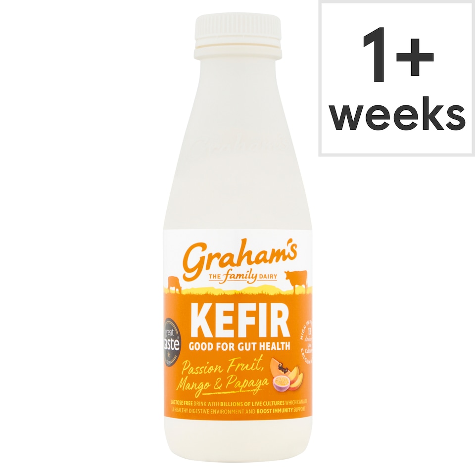 Grahams Goodness Passion Fruit Mango Kefir 500Ml
