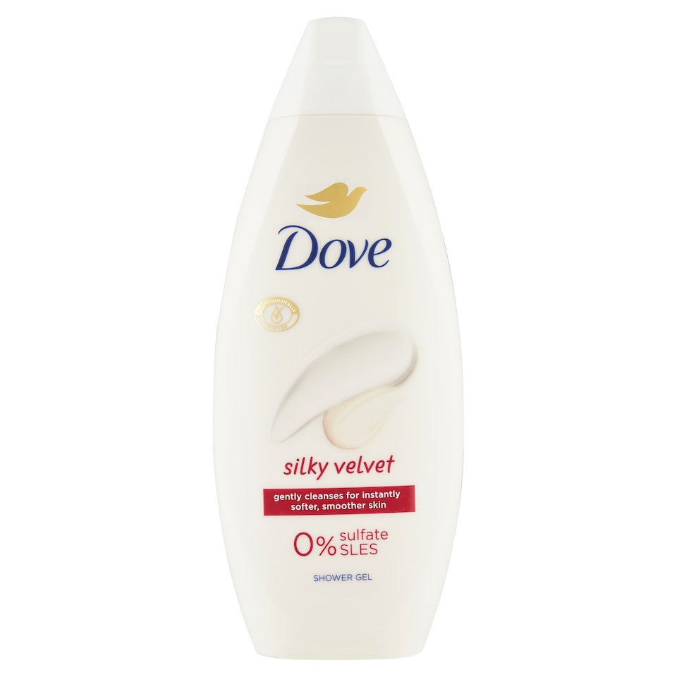 image 1 of Dove Silky Velvet Shower Gel 250ml
