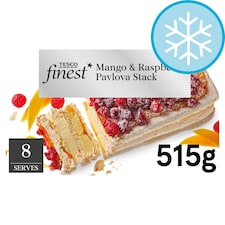 Tesco Finest Mango & Raspberry Pavlova Stack 515G